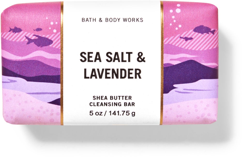 Sea Salt & Lavender Shea Butter Cleansing Bar - Image 4