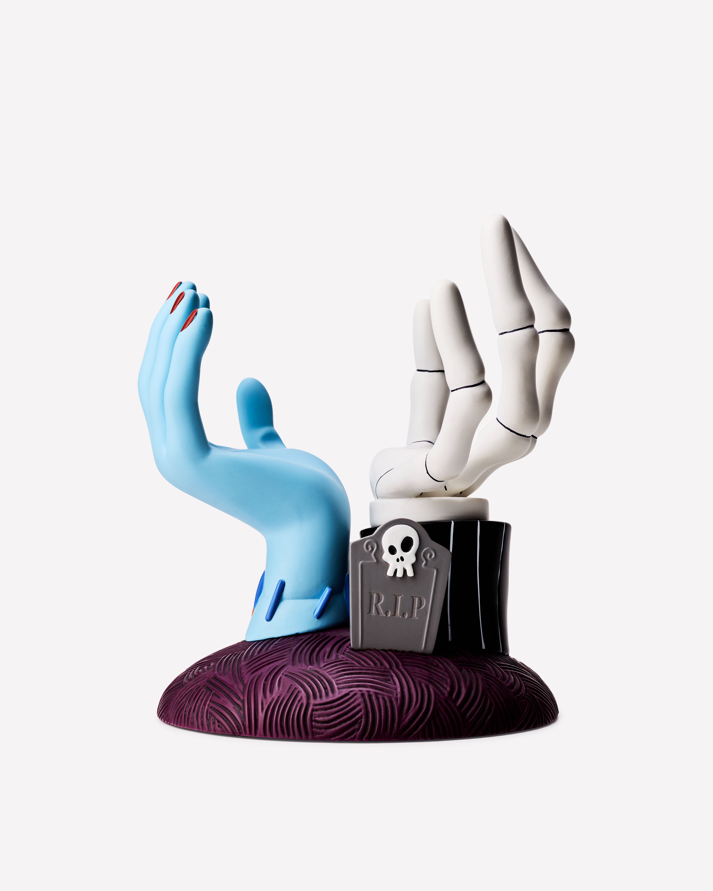 Jack Skellington & Sally Hands Pedestal