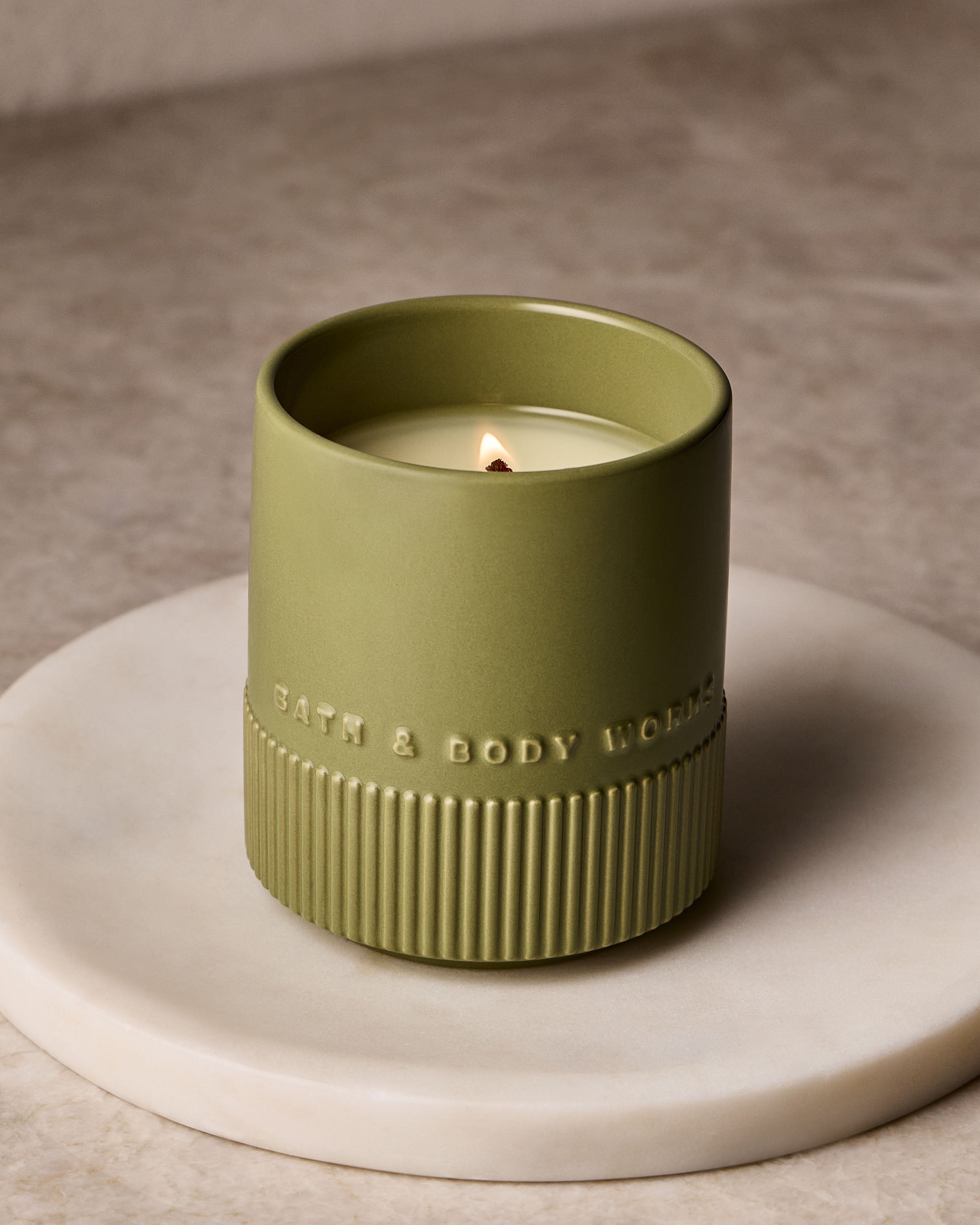 Sea Salt + Musk Single Wick Candle - Image 4
