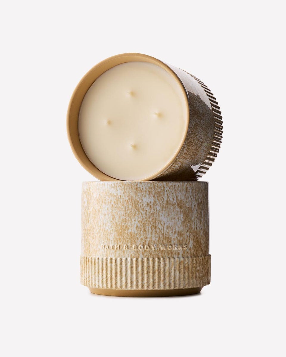Santal + Amber 4-Wick Candle - Image 7