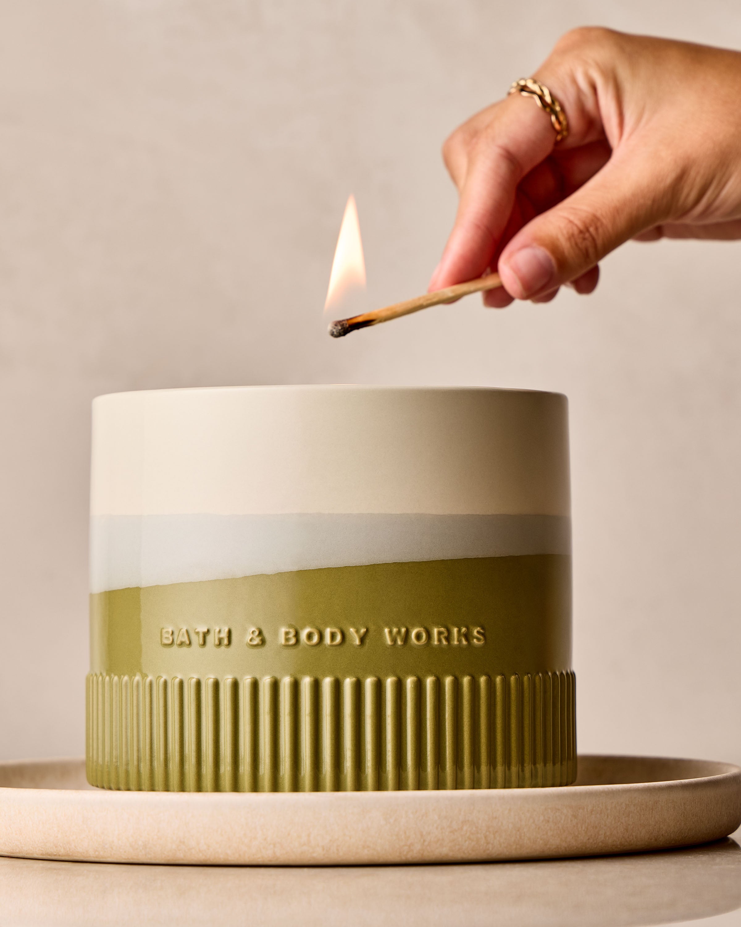 Sea Salt + Musk 4-Wick Candle - Image 5