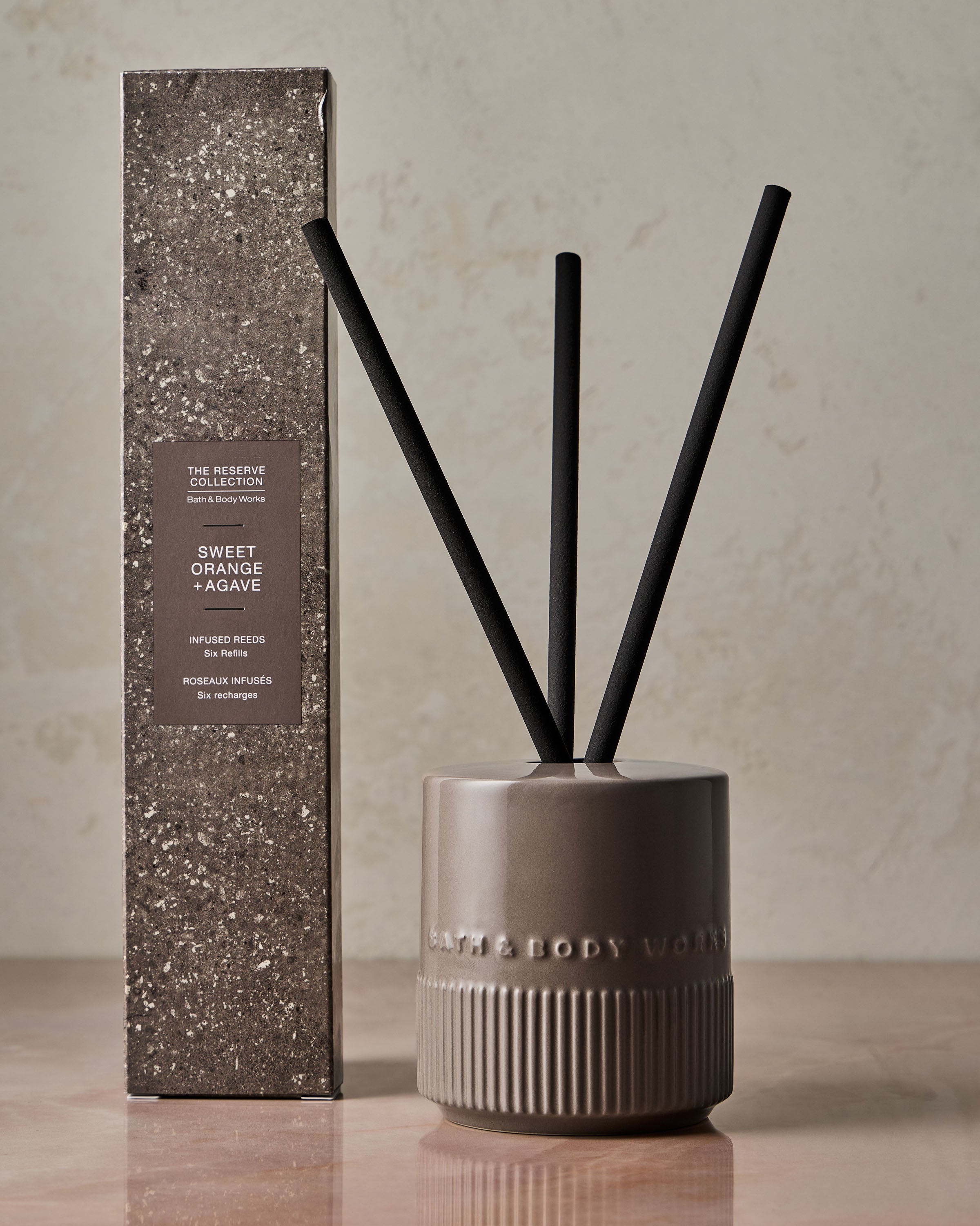 Sweet Orange + Agave Fragrance-Infused Liquidless Reeds - Image 2
