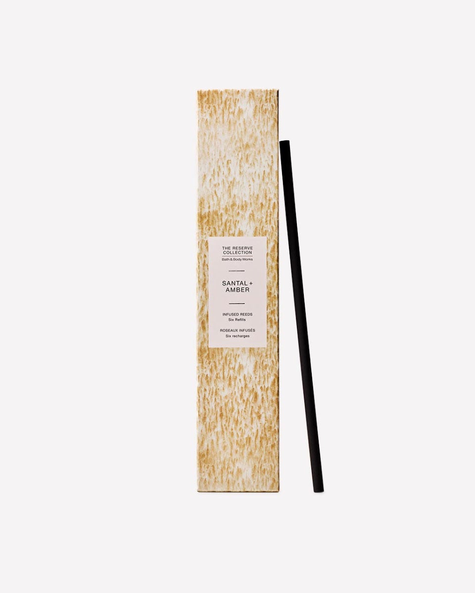 Santal + Amber Fragrance-Infused Liquidless Reeds - Image 5