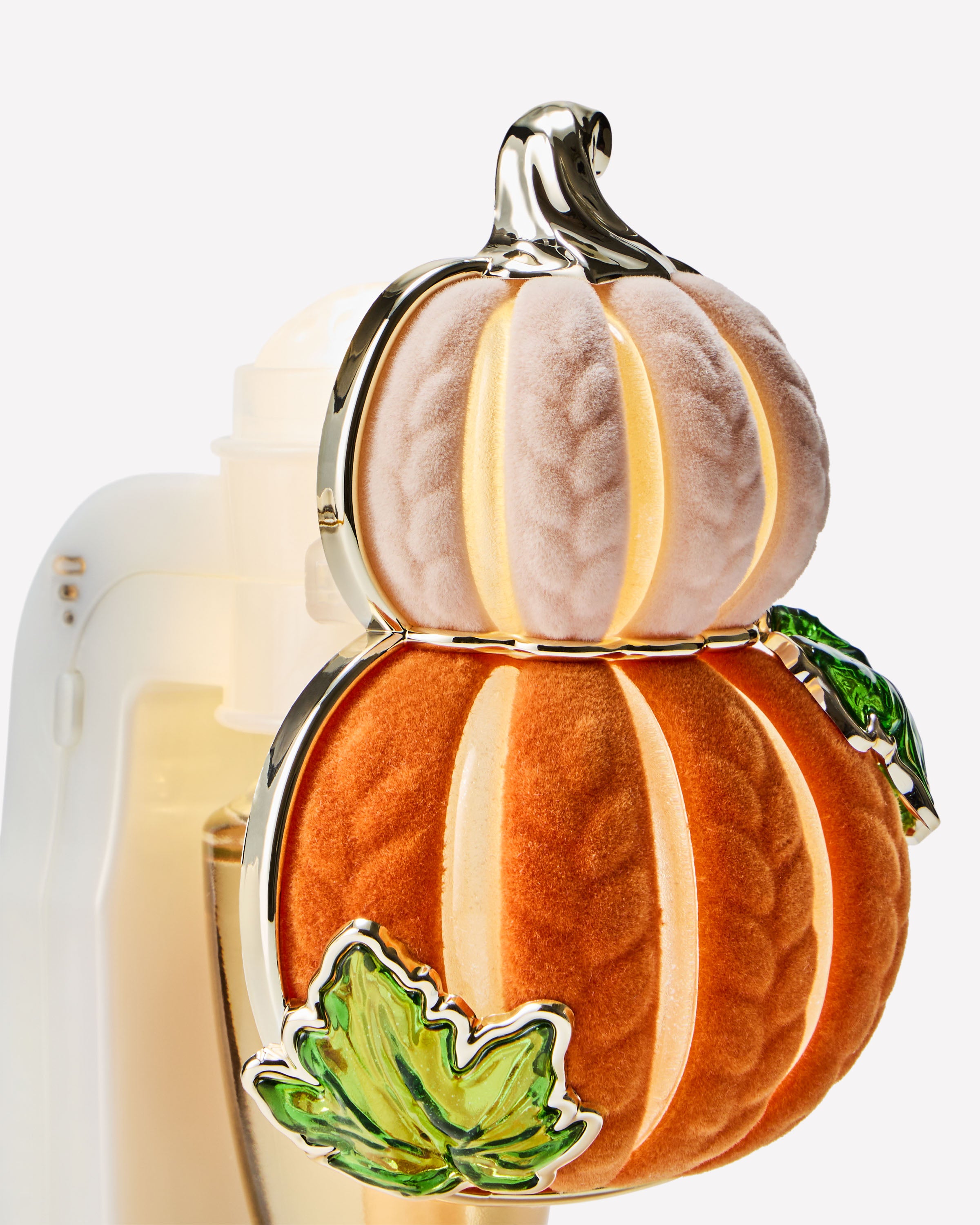 Knit Pumpkin Stack Scent Control Nightlight - Image 2