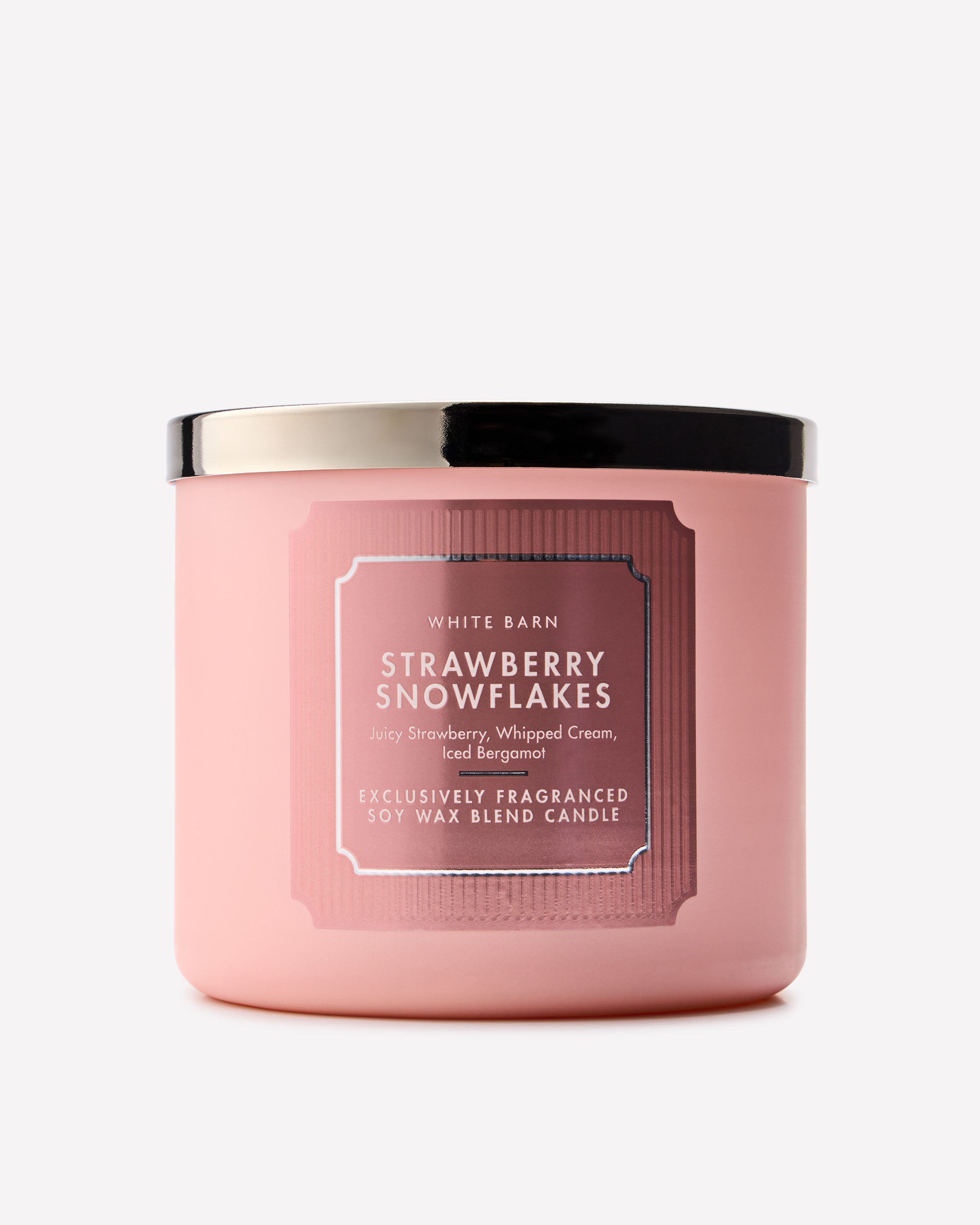 Strawberry Snowflakes