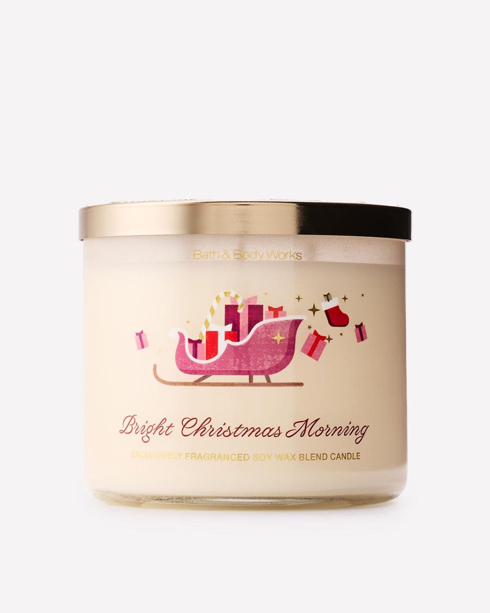 Bright Christmas Morning 3-Wick Candle - Image 6